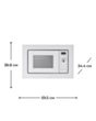 Микроволновая печь Franke FMW 20 GN G WH