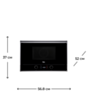 Микроволновая печь Teka ML 822 BIS L Black