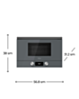 Mikrodalğalı soba Teka ML 8220 BIS L ST