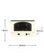 Mikrodalğalı soba Teka MWR 22 BI Beige