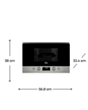 Mikrodalğalı soba Teka MWS 22 EGL