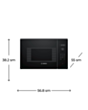 Mikrodalğalı soba Bosch BFL524MB2