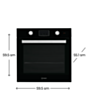 Soba Indesit IFW 65Y0 J BL