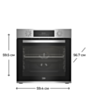Духовой шкаф Beko BBIM 12300 XM