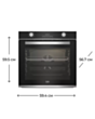 Духовой шкаф Beko BBIM 13300 XM