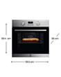 Soba Electrolux EOF3H00BX