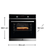 Soba Electrolux EOF6P76BX