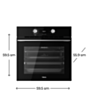 Soba Teka HLB 8416 BK