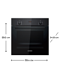 Духовой шкаф Bosch HBF512BB1T