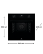 Soba Electrolux LOH3H00BK