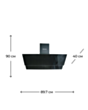 Вытяжка Electrotech Alno Dua 90 Black