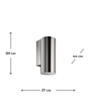 Вытяжка Franke FTU 3805 XS CYLINDRA E LEDO  