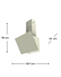 Aspirator Electrotech Aldo 60 Cream