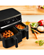 Air Fryer TEFAL EY901N10 Dual Essential BLK 1510002578