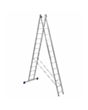 Nərdivan Alumet 14 pilləli iki hissəli aluminium (Tam və /\ şəklində) (H2 5214)