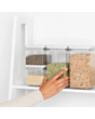 Saxlama qabı Brabantia Jar Sets Square 4 parça 122569