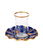 Çay dəsti Schafer Golden Bird 12 parça 8699131917466 Bənövşəyi