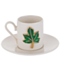 Qəhvə üçün fincan dəsti Schafer Zyra Leaf 8 parça 8699131884348