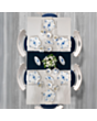 Səhər yeməyi dəsti Emsan Intense Blue 32 parça 