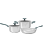 Qazan dəsti BergHOFF Bolt 5 parça 3950721 Mavi