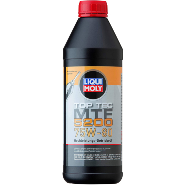 Трансмиссионное масло Liqui Moly Top Tec Mtf 5200 75W-80 20845 1 л