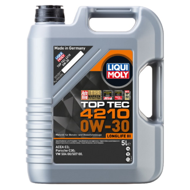 Mühərrik yağı Liqui Moly Top Tec 4210 0W-30 21605