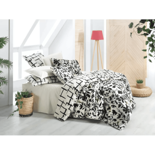 Tekstil yataq dəsti Sarev Amanda Fancy Poplin NT TK 1Y D Qara