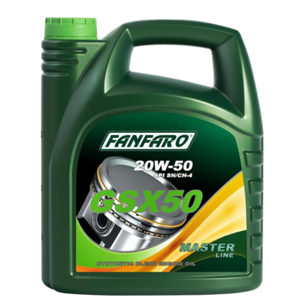 Mühərrik yağı Fanfaro GSX-50 Universal SAE 20W-50 4L Special