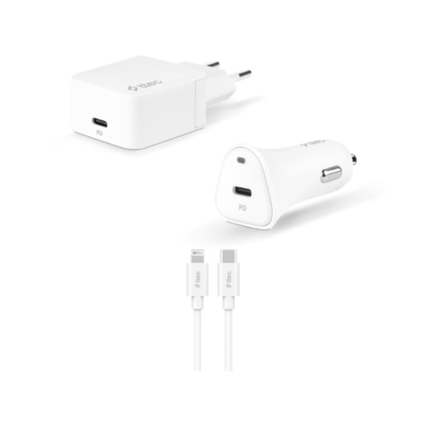 Адаптер Ttec Quantum PD 20W Travel 2CSM07B White