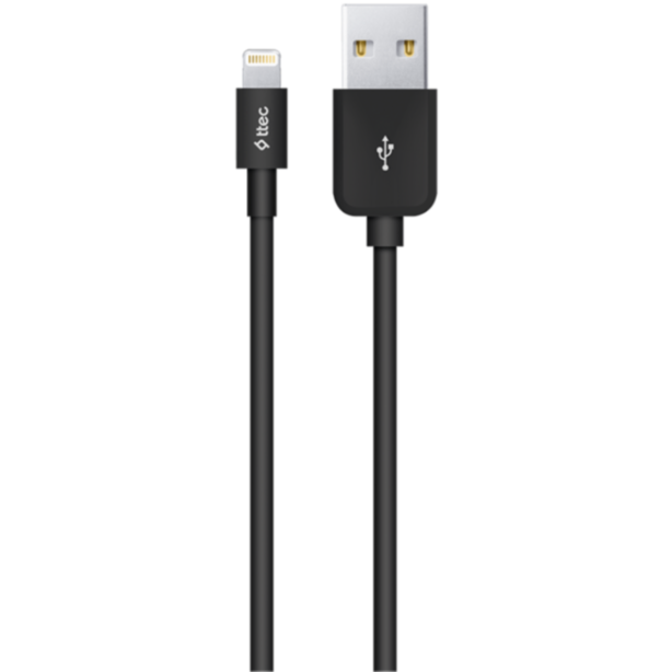 Naqil Ttec USB Type-A to Lightning 1.2 m 2DKM01S Black