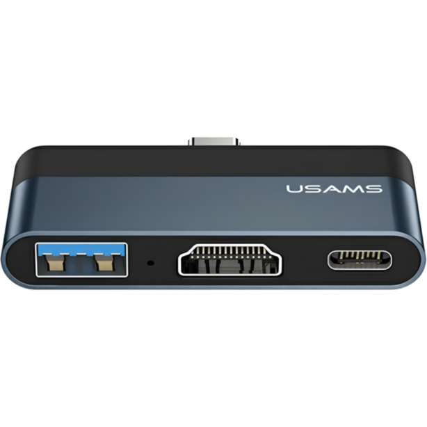 Hub Usams US-SJ492 / SJ492HUB01 Dark Grey