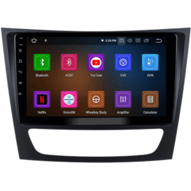 Avtomobil üçün monitor King Cool Android T18 2/32 GB DSP & Carplay for Mercedes W211 2003