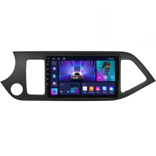 Avtomobil üçün monitor King Cool Android T18 3/32 GB DSP & Carplay for Kia Picanto 2011-2017