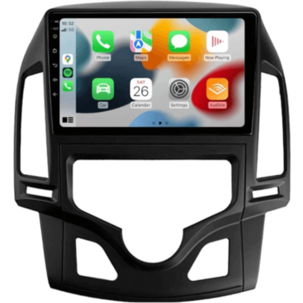 Avtomobil üçün monitor King Cool Android T18 4/64 GB DSP & Carplay For Hyundai I30 2007-2011 (A/C Automatic)