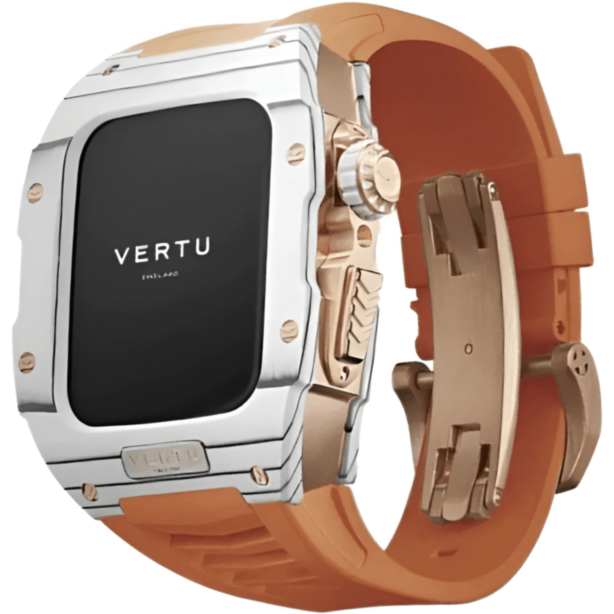 Смарт-часы Vertu Watch H1 SW-WG-004-02-HW Stainless Steel WG Orange Rubber