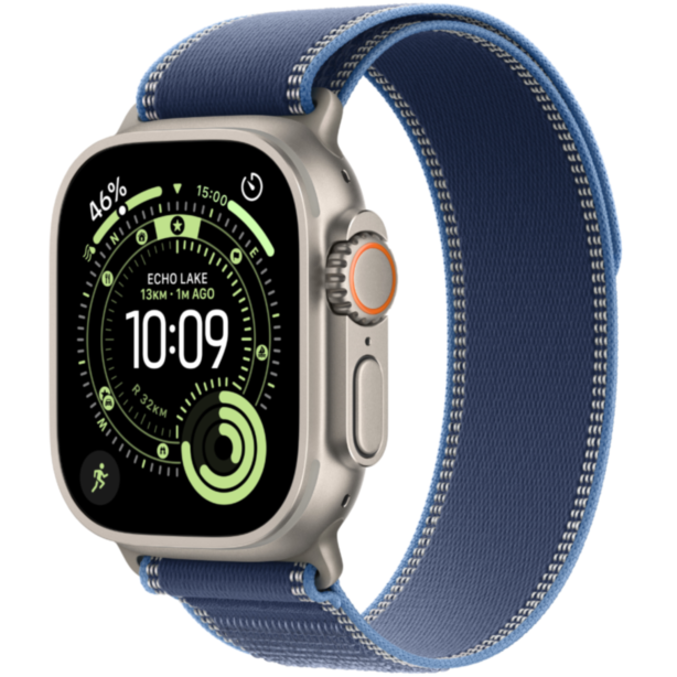 Смарт-часы Apple Watch Ultra 3 Cellular 49mm M/L MEWU4QI/A Natural Titanium
