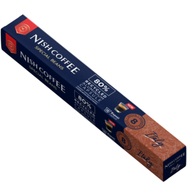 Qəhvəbişirən üçün kapsul Nish Nespresso Italy 10 ədəd 8683583873371