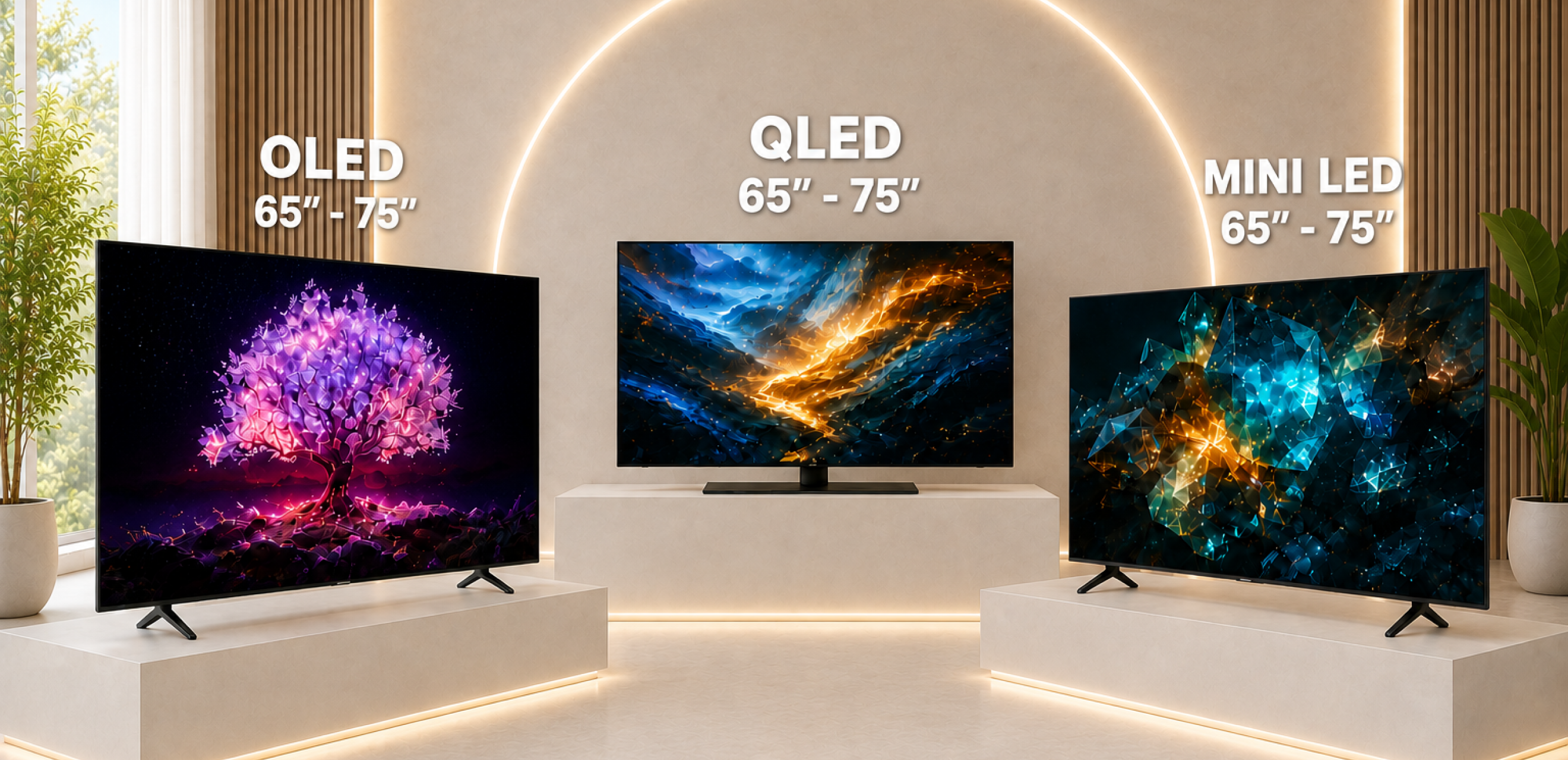 2026-cı ilin ən yaxşı 65–75 düymlük televizorlarının icmalı